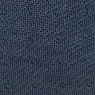 Cravate homme de marque Ungaro. Bleu marine à gros pois marines 2