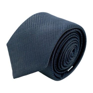 Cravate homme de marque Ungaro. Bleu marine à effet brilliant