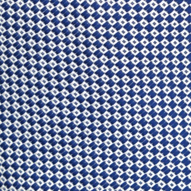 Cravate homme de marque Ungaro. Bleu marine à petits carrés 2
