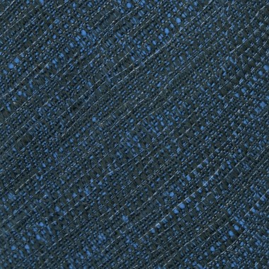 Cravate homme de marque Ungaro. Bleu marine chiné en coton et soie 2