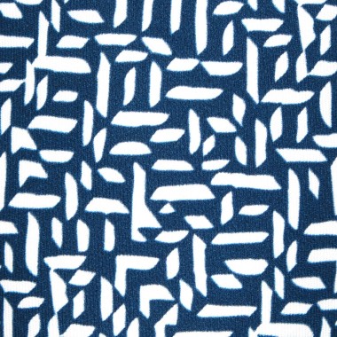 Cravate homme de marque Ungaro. Bleu motif fantaisie 2