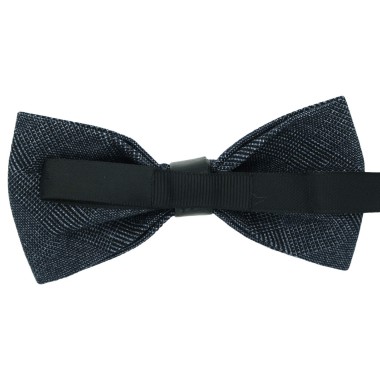 Noeud Papillon pour Homme mode anglaise. Bleu marine à grands carreaux 2