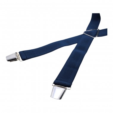 Bretelles pour homme. Bleu marine