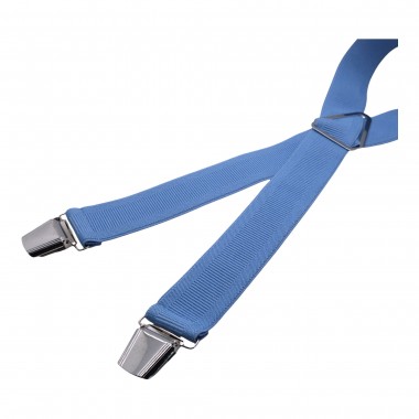 Bretelles pour homme. Bleu ciel