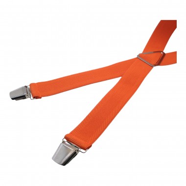 Bretelles pour homme. Orange