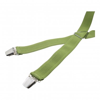 Bretelles pour homme. Vert clair