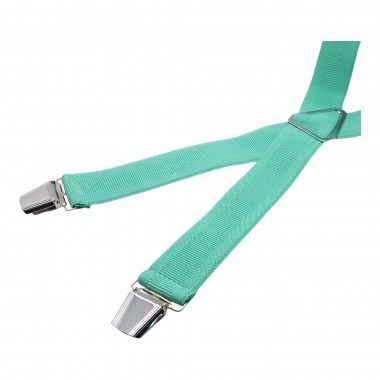 Bretelles pour homme. Vert d'eau
