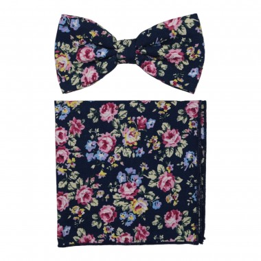 Ensemble Nœud papillon et Pochette assortie. Style...