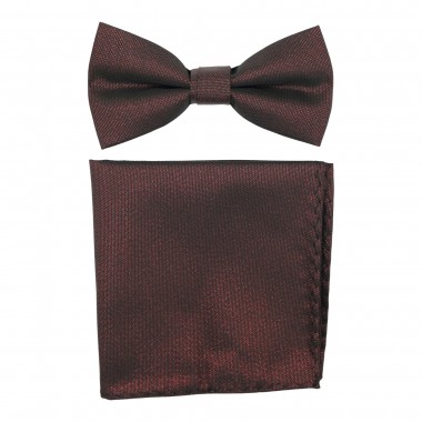 Ensemble Noeud papillon et Pochette assortie, Effet...