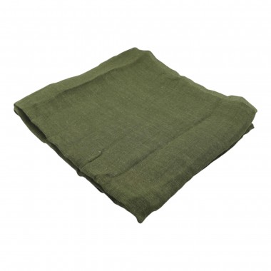 Chèche unisexe. Vert kaki uni