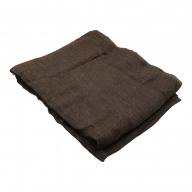 Chèche unisexe. Marron chocolat uni