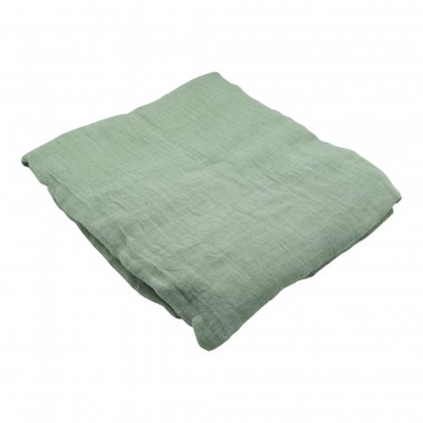 Chèche légère unisexe. Gris bleu uni