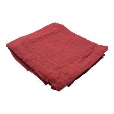 Chèche uni Homme ou femme. Rouge. Pas cher