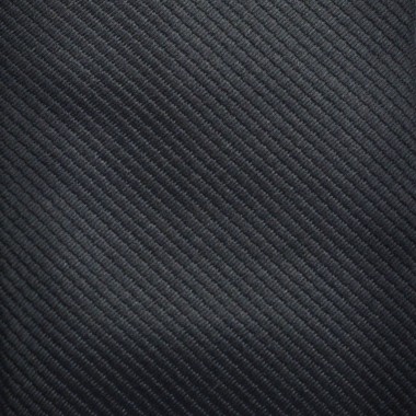 Cravate Enfant Noir slim uni. Pomme Carré 2