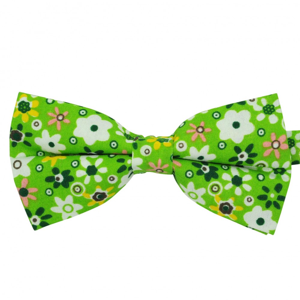 Noeud papillon 'Liberty' Vert coloré