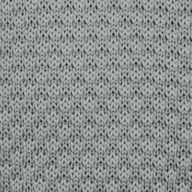 Cravate tricot pour homme. Gris argent. Grosse maille. 2