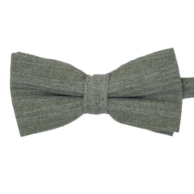 Noeud papillon homme Gris et bleu ciel chiné