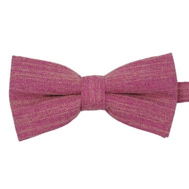 Noeud papillon homme Fuchsia chiné