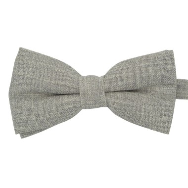 Noeud papillon homme Gris tweed chiné