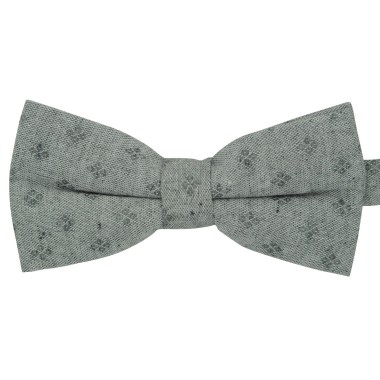 Noeud papillon homme Gris à motifs en losange