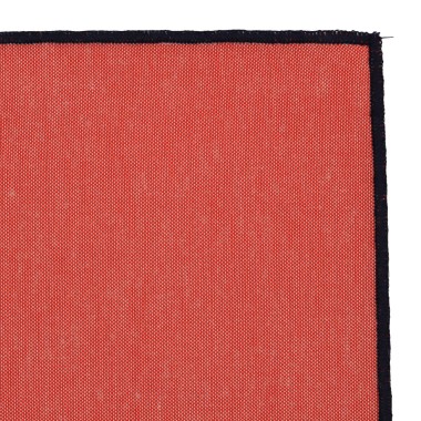 Pochette de costume homme. Pêche à liseret marine 2