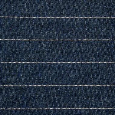 Pochette de costume homme. Bleu marine à fines rayures 2