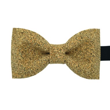 Ensemble en Liège Noeud papillon et Broche assortie. Classique finement aggloméré 2