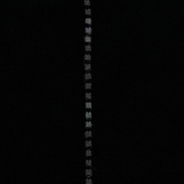 Chaussettes en Coton Mercerisé. Noir et carrés gris 2